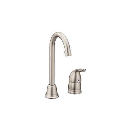 Moen Spot Resist Stainless One-Handle Bar Faucet 4904SRS